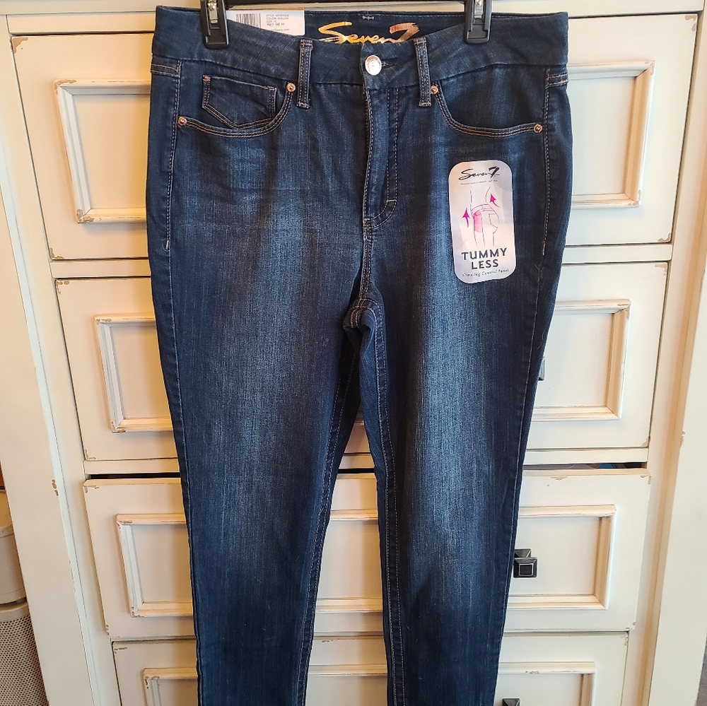 TUMMYLESS HIGH RISE SKINNY. Slimming Control Panel.